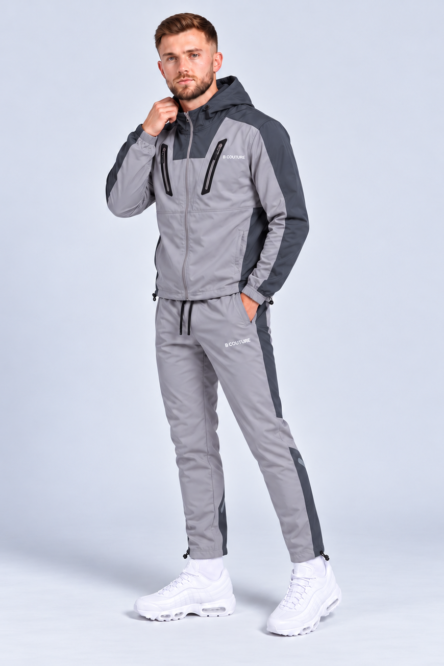Charge ProFabric Tracksuit - Grey/Charcoal