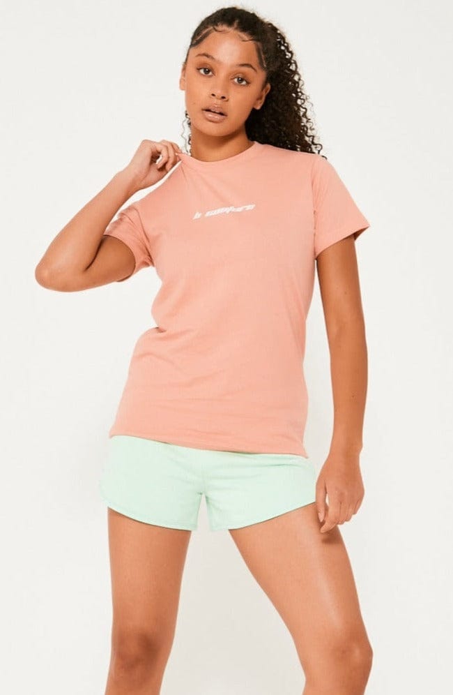 Springfield T-Shirt & Shorts Set - Coral / Green