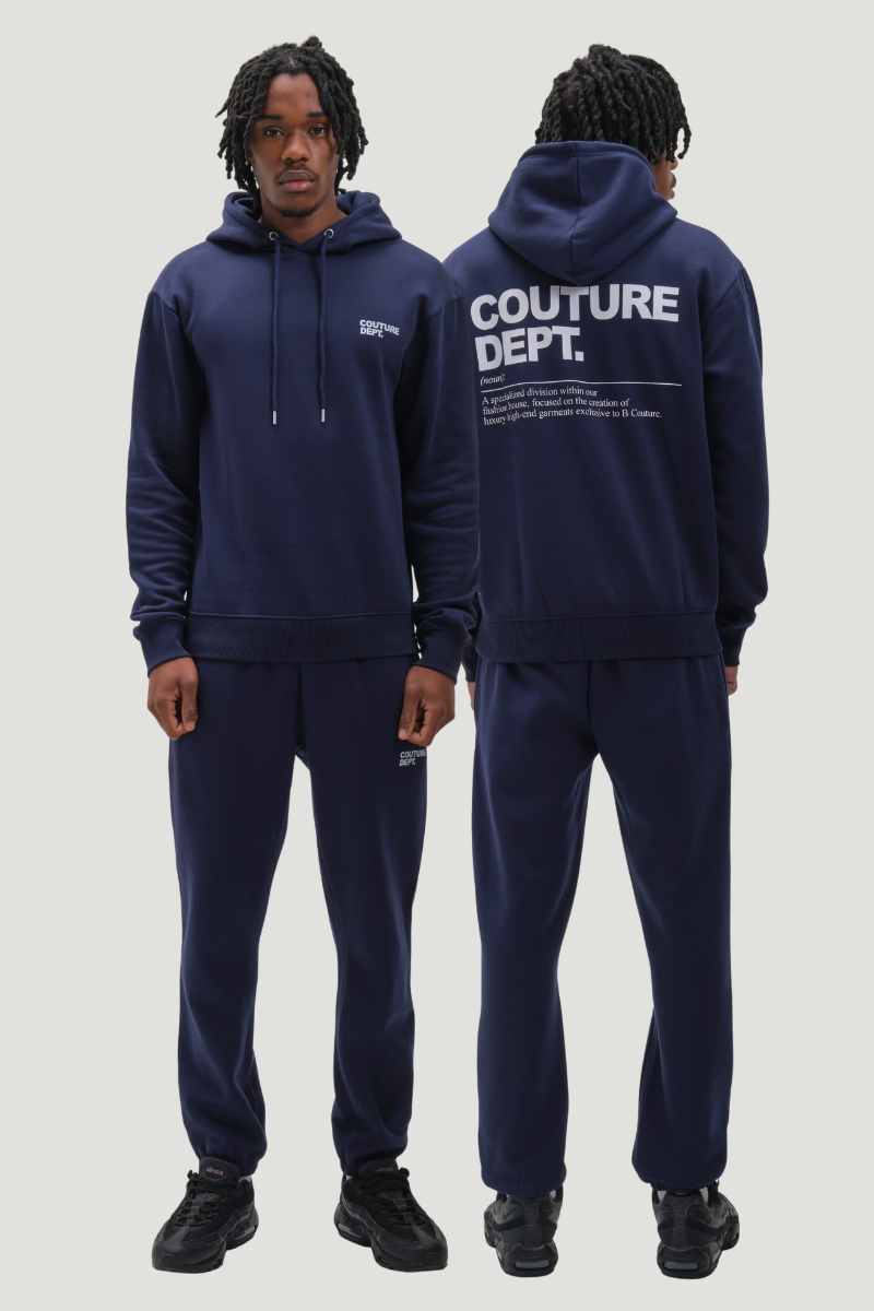 Couture Dept Fleece Tracksuit - Navy