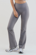 Kairo High-Waisted Flared Leggings - Dark Grey