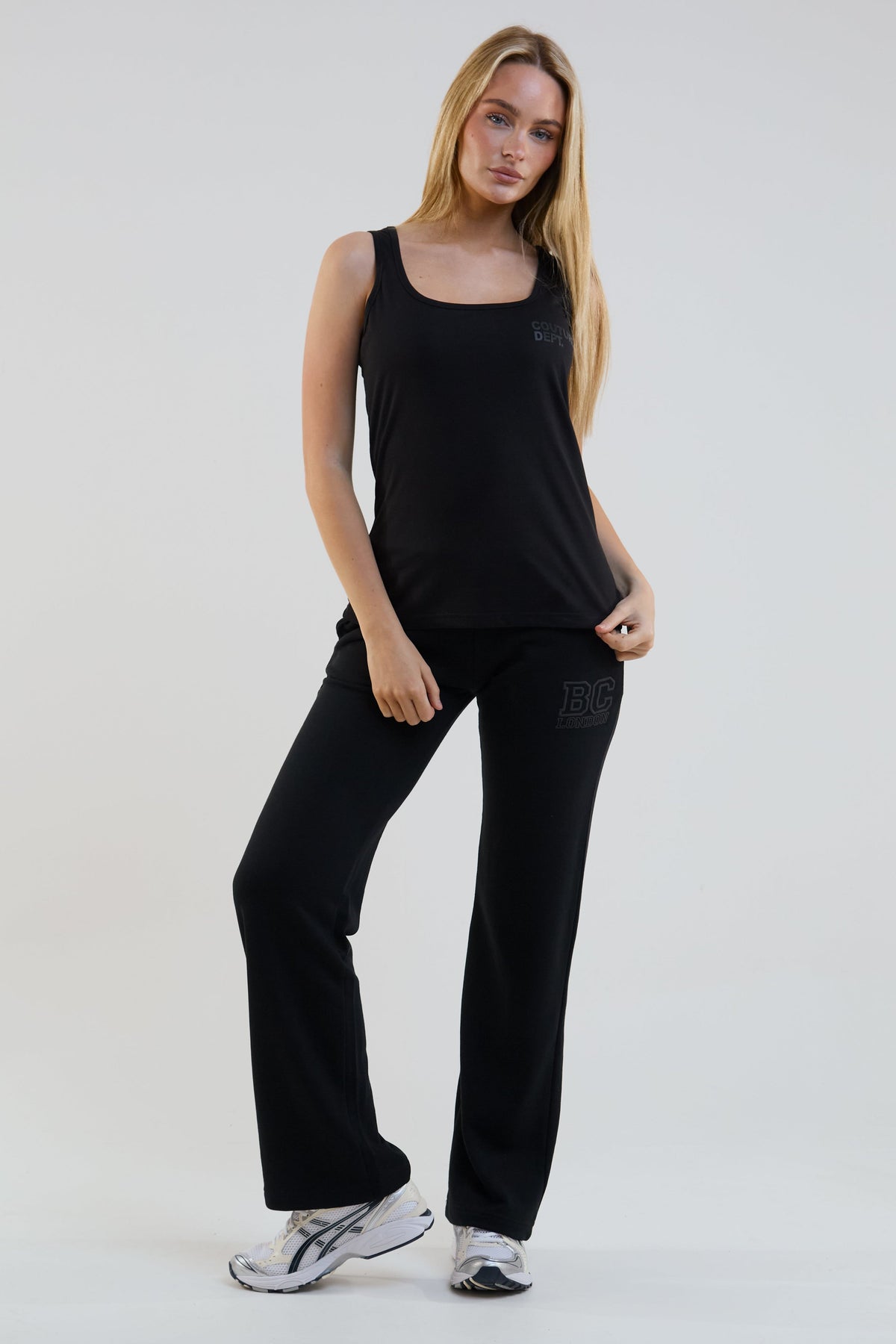 Storm Wide Leg Jogger - Black