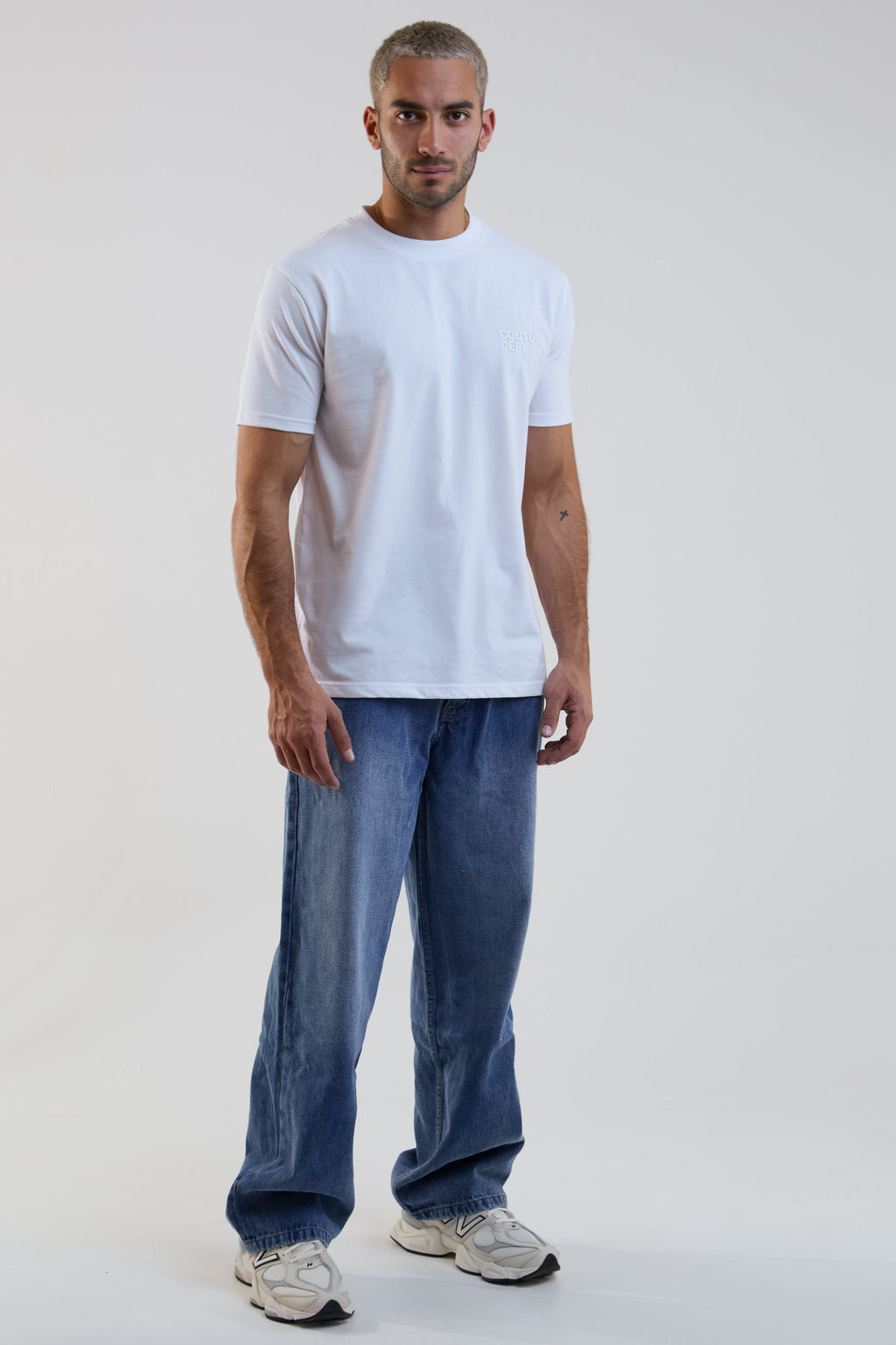 Redbridge Regular Fit Cotton T-Shirt - White