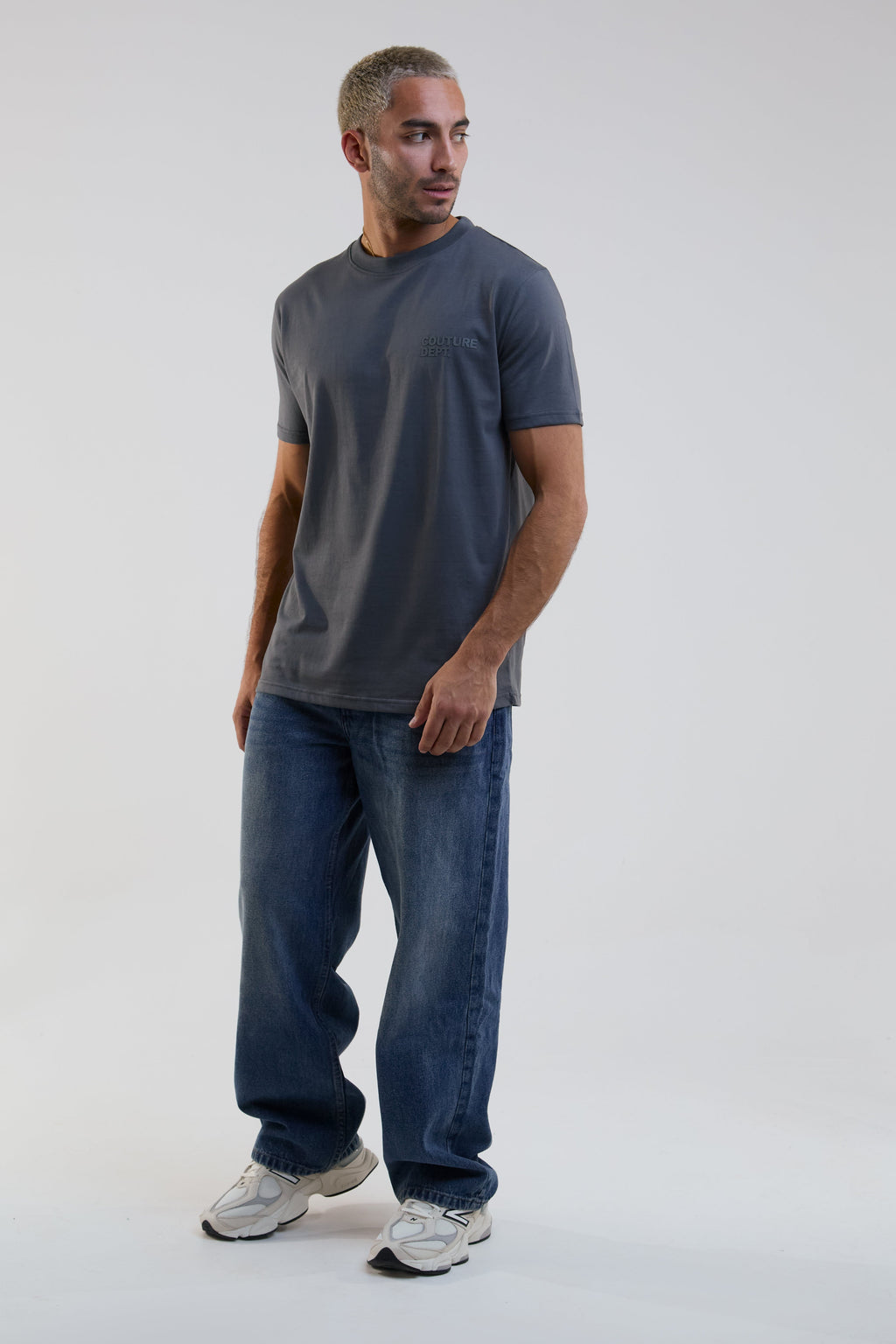 Southbank Loose Fit Rigid Denim Jeans - Antique Blue
