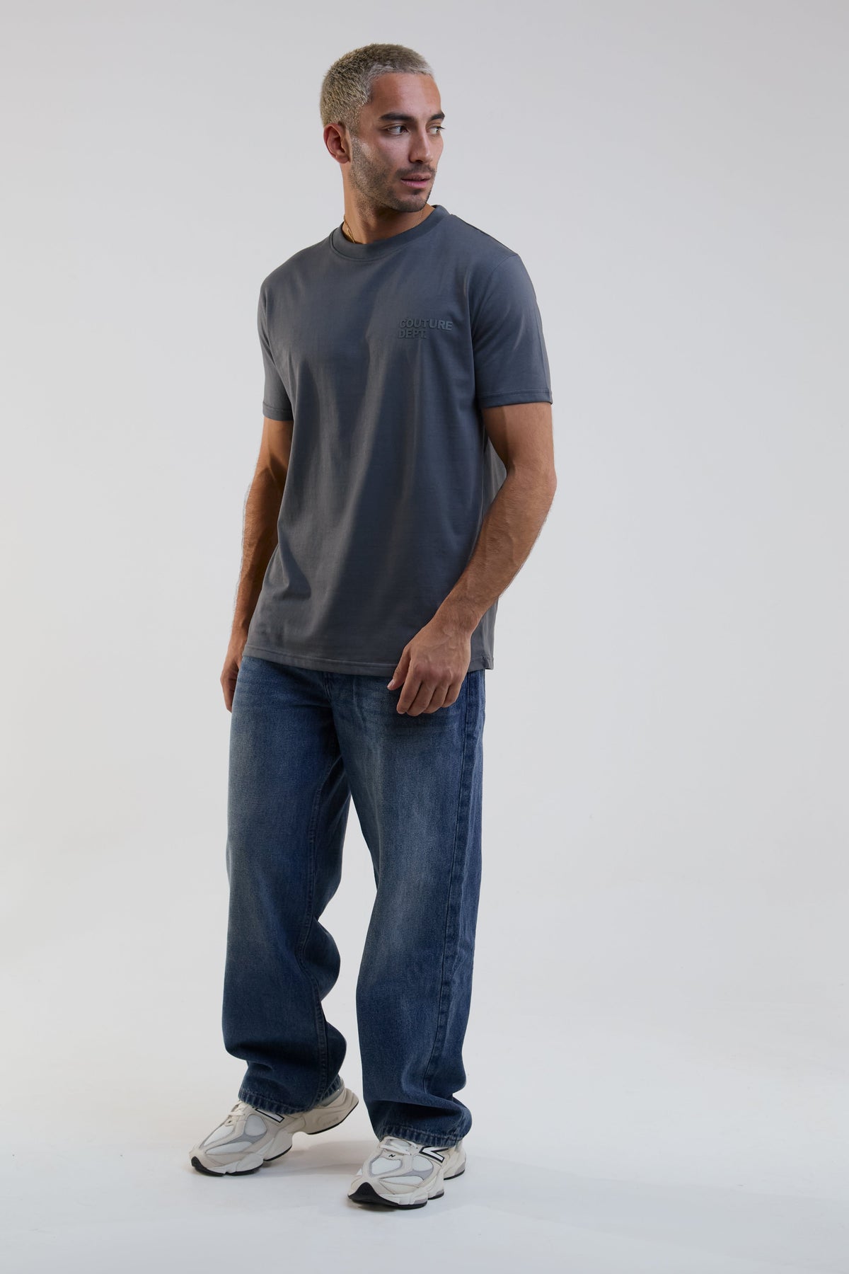 Southbank Loose Fit Rigid Denim Jeans - Antique Blue