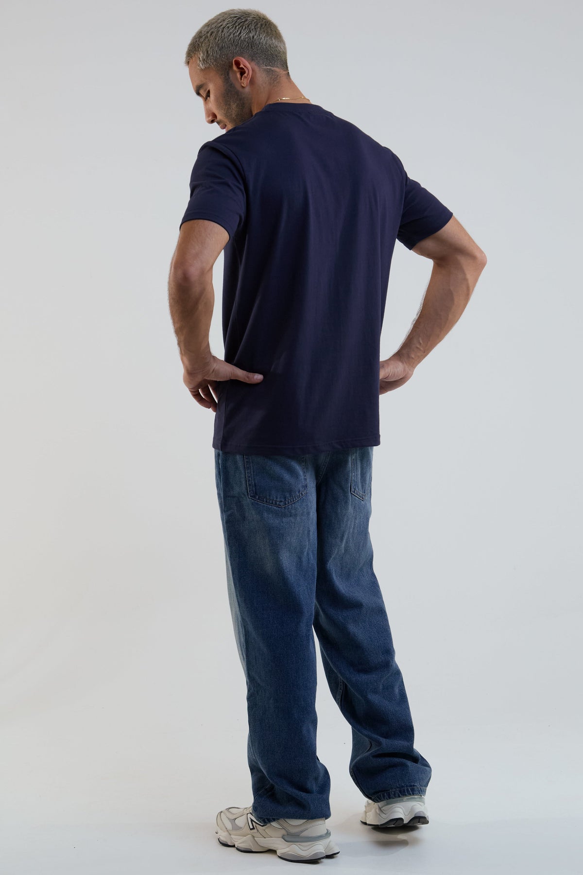 Redbridge Regular Fit Cotton T-Shirt - Navy