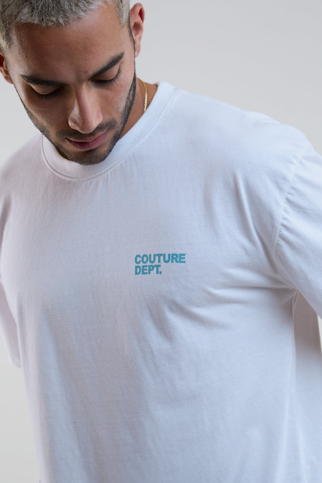 Refine Oversized Cotton T-Shirt - White