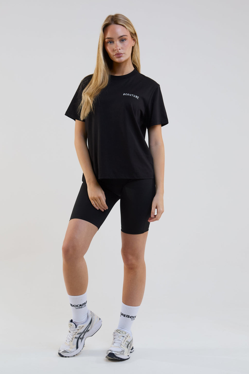 VXN Cycling Shorts, Hoodie & T-Shirt Set - Black