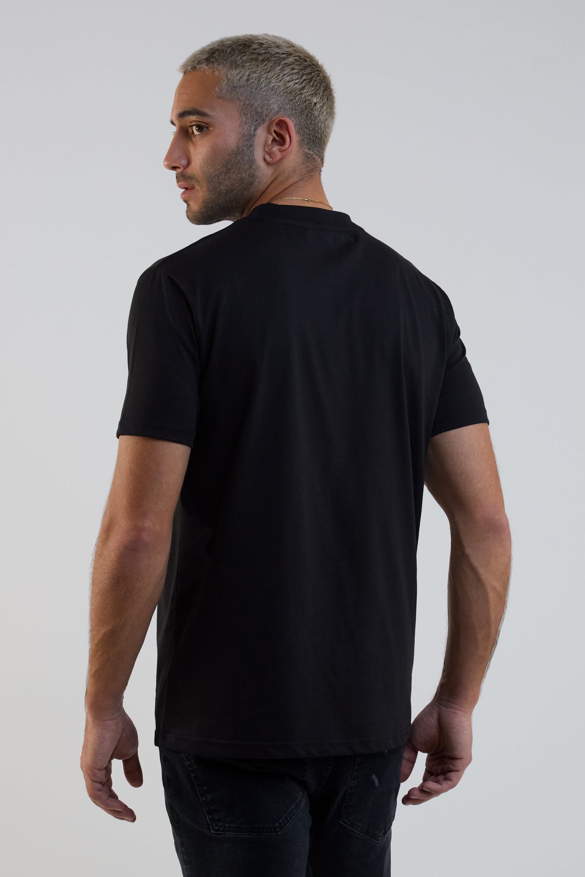 Redbridge Regular Fit Cotton T-Shirt - Black