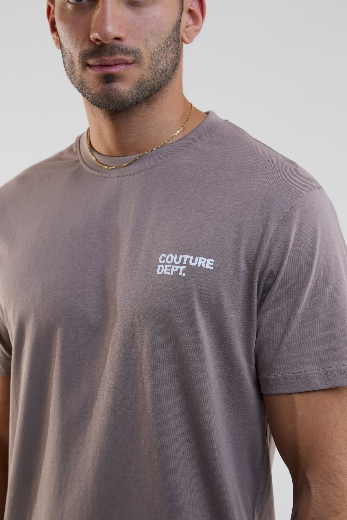Newton Court Shorts & T-Shirt Set - Brown