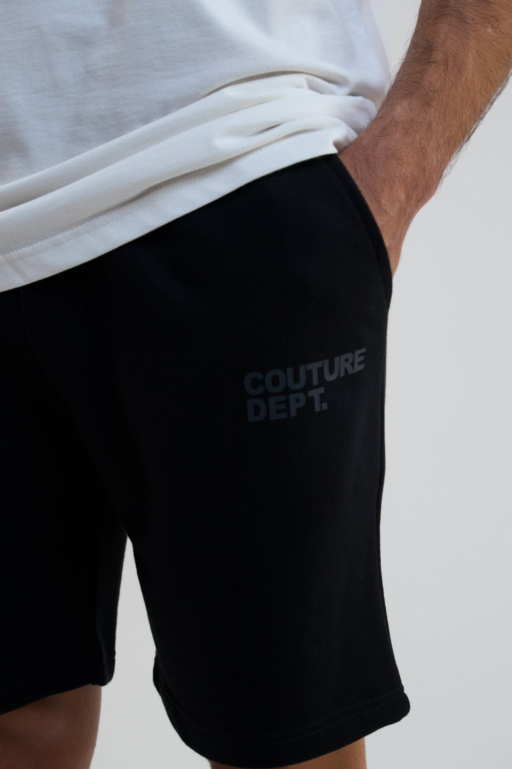 Horizon Shorts, Hoodie & T-Shirt Set - Black