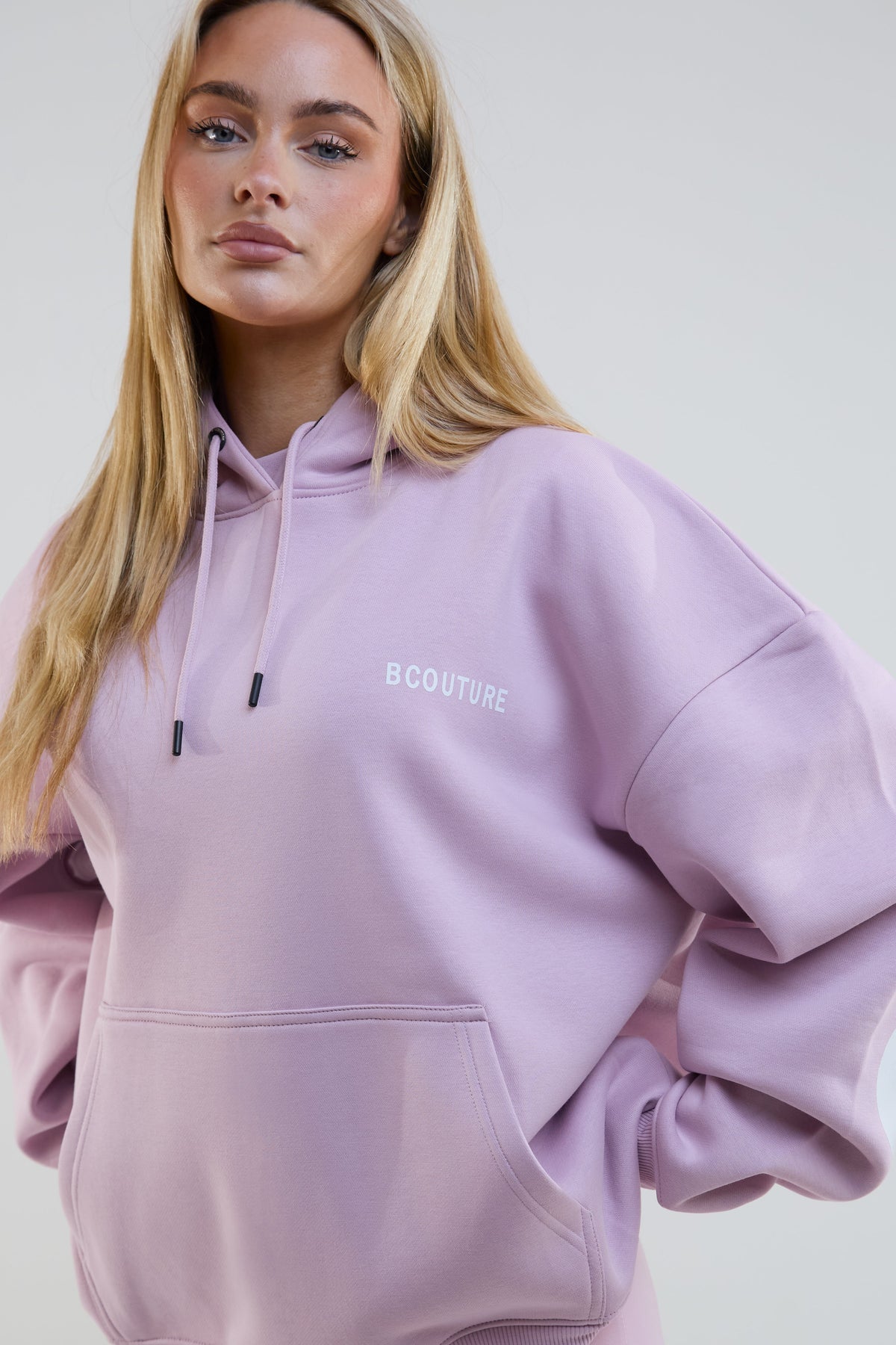 VXN Cycling Shorts, Hoodie & T-Shirt Set - Lilac