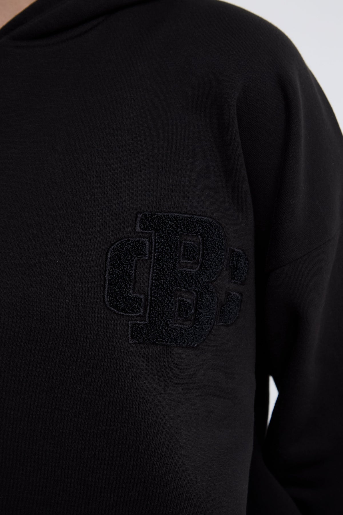 Serenity Fleece Tracksuit - Black