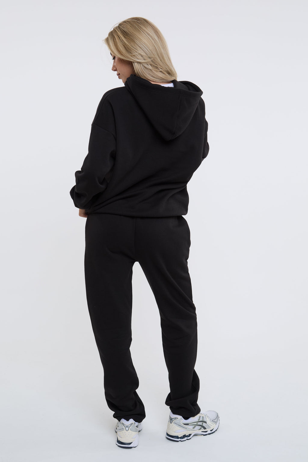Serenity Fleece Tracksuit - Black