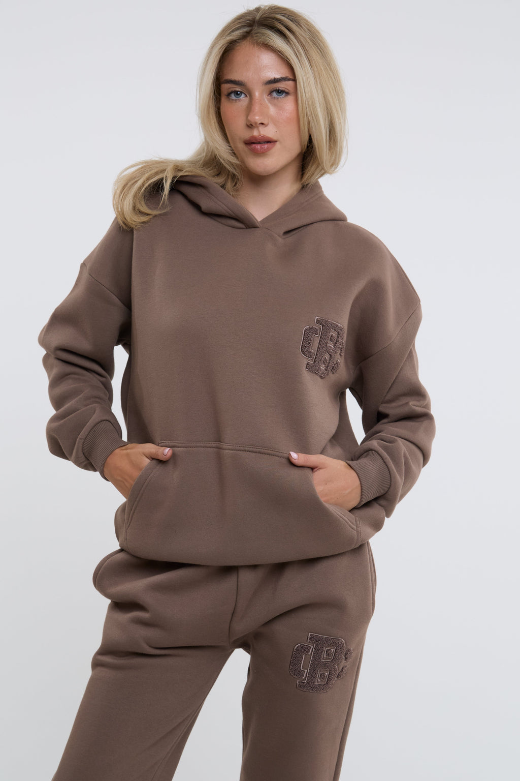 Serenity Fleece Tracksuit - Mink