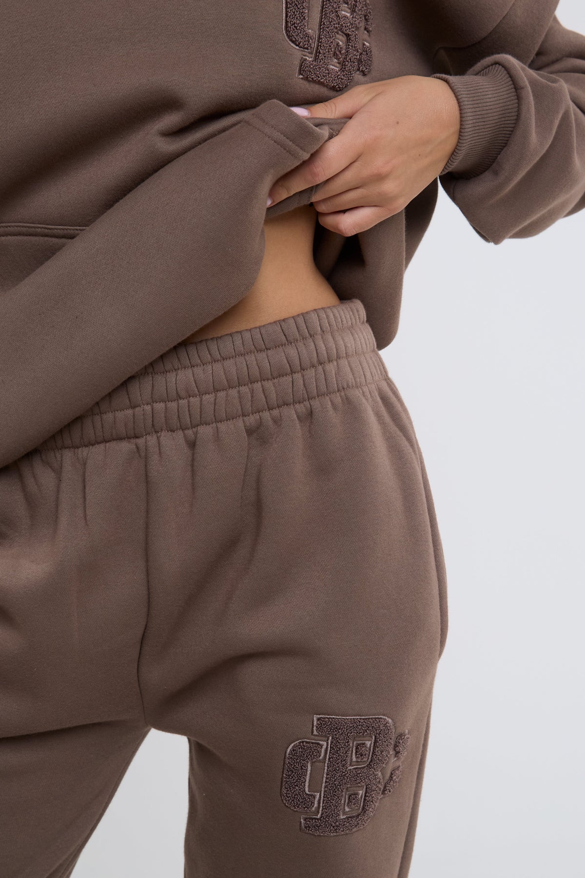 Serenity Fleece Tracksuit - Mink