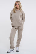 Serenity Fleece Tracksuit - Latte
