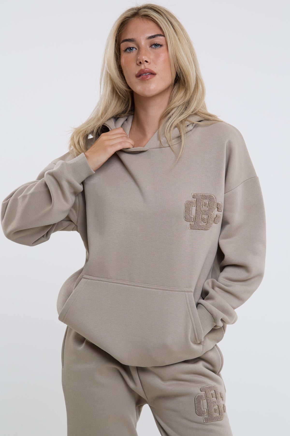 Serenity Fleece Tracksuit - Latte