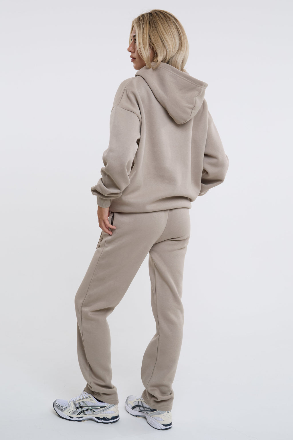 Serenity Fleece Tracksuit - Latte