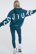VXN Leggings & Hoodie Set - Deep Teal