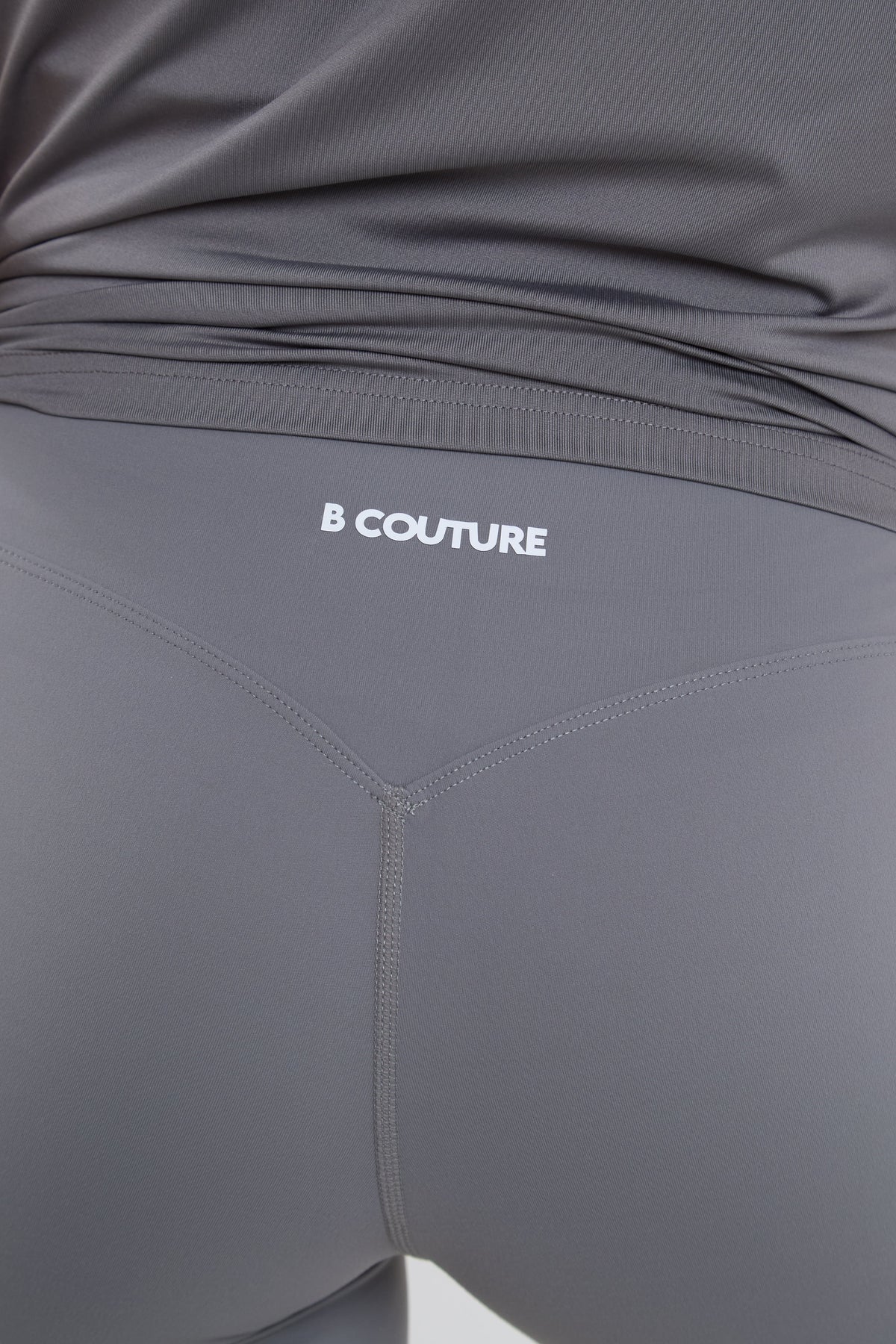 Active Studio Flared Leggings & T-Shirt Set - Grey