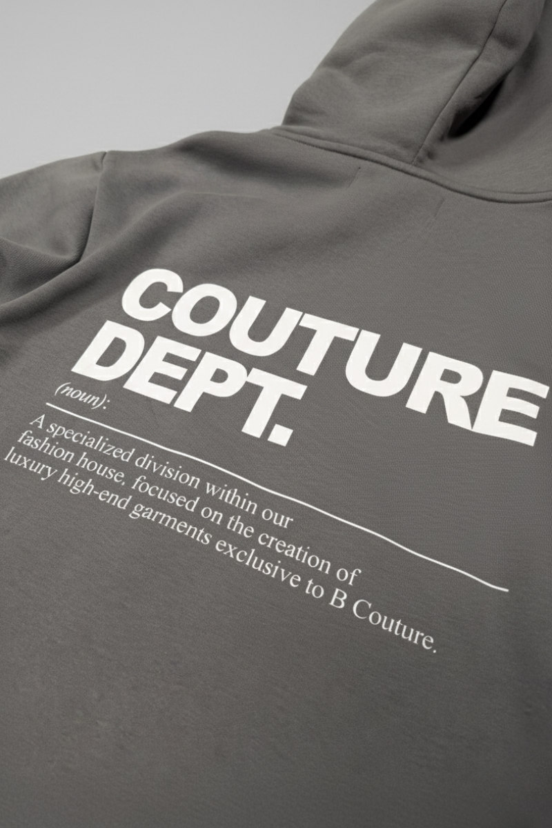Couture Dept Fleece Tracksuit - Pewter