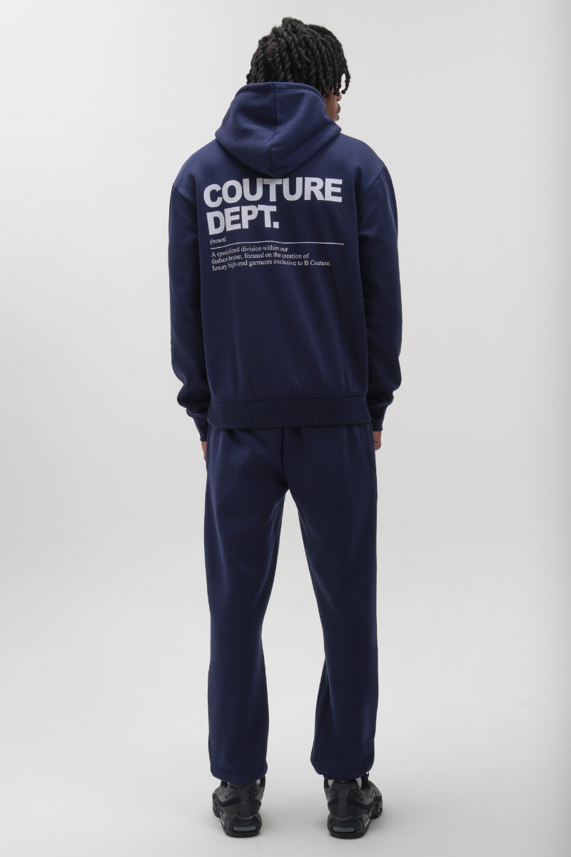 Couture Dept Fleece Tracksuit - Navy