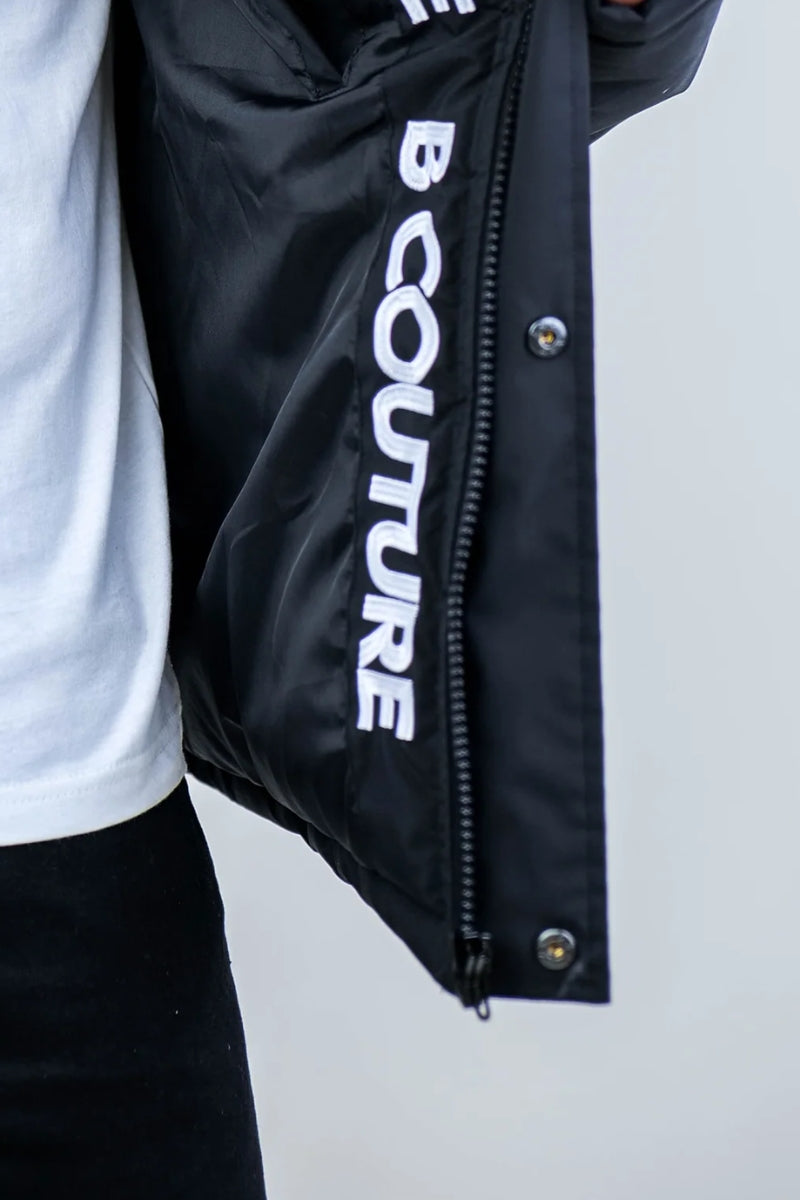 Earlham Boys Puffer Jacket - Black