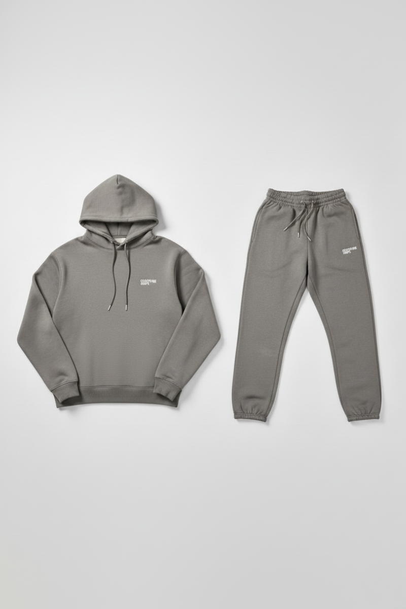 Couture Dept Fleece Tracksuit - Pewter