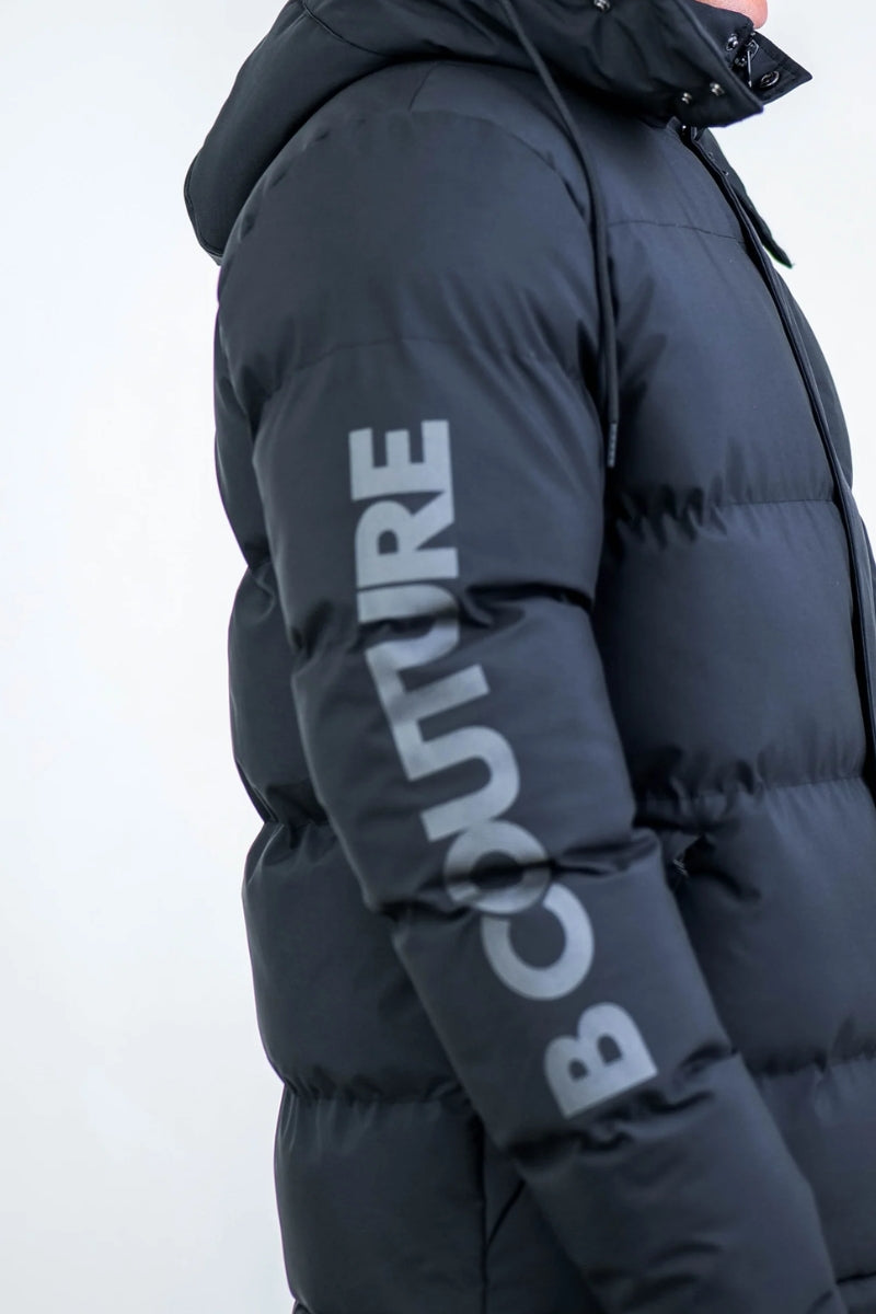 Earlham Boys Puffer Jacket - Black