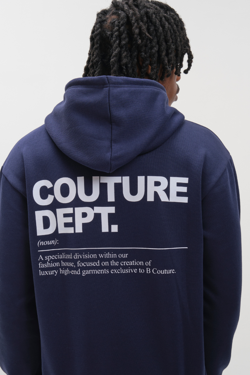 Couture Dept Fleece Tracksuit - Navy