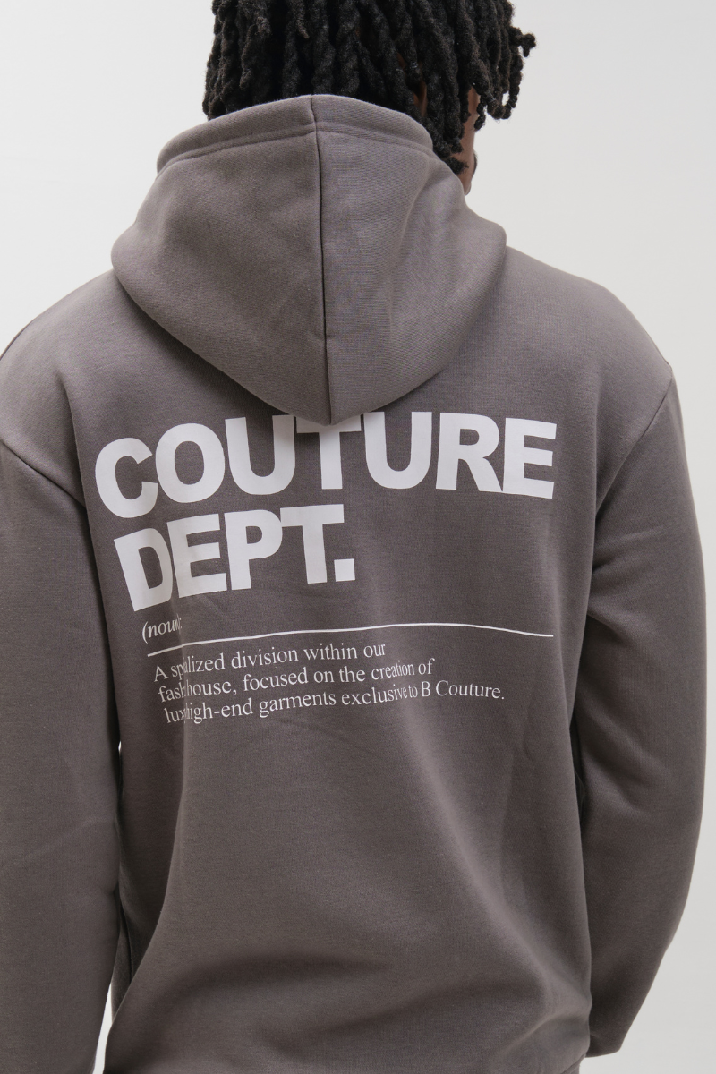 Couture Dept Fleece Tracksuit - Pewter
