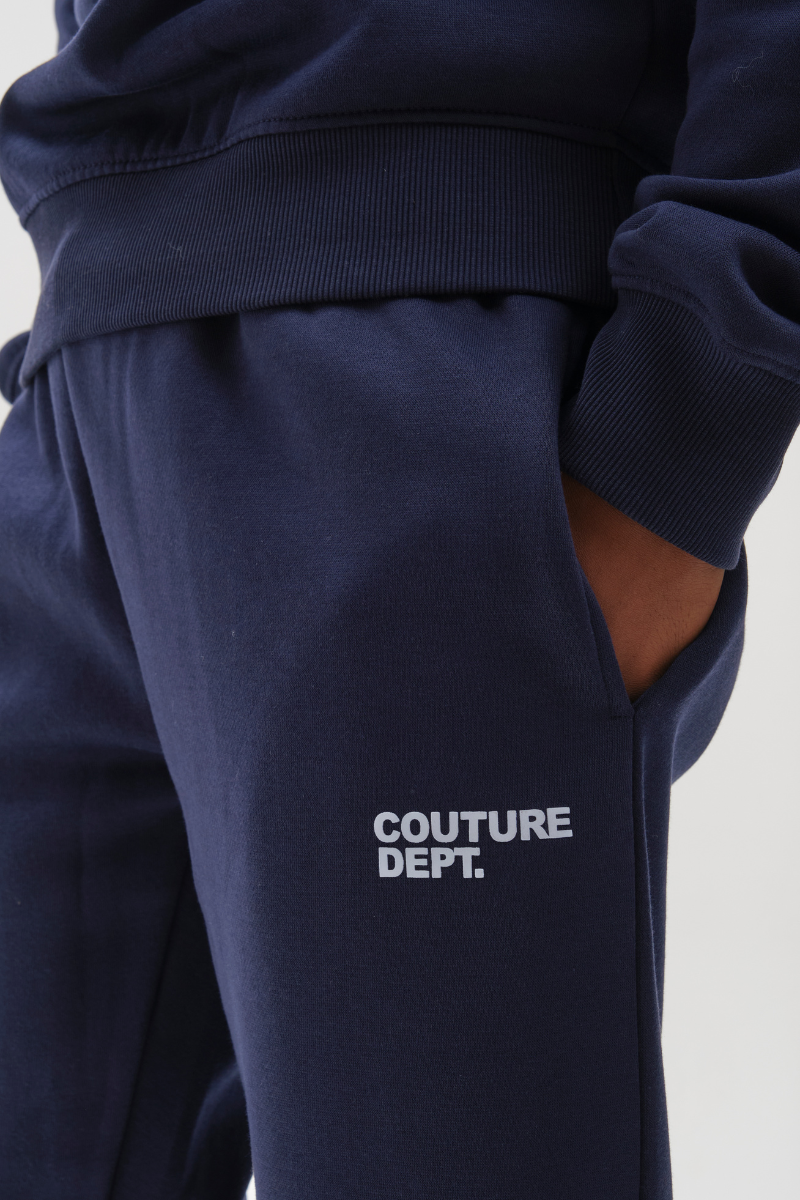 Couture Dept Fleece Tracksuit - Navy