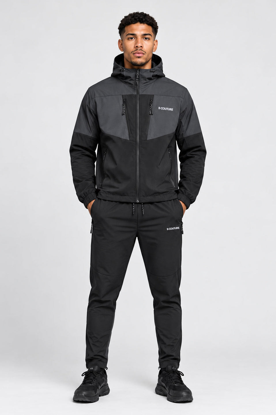 Air ProFabric Tracksuit - Black/Charcoal