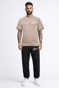 Heavyweight Oversized Couture Dept T-Shirt - Beige