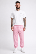 Heavyweight Oversized Couture Dept Joggers - Light Pink