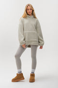 Isla Sherpa Hoodie & Leggings Set - Teal