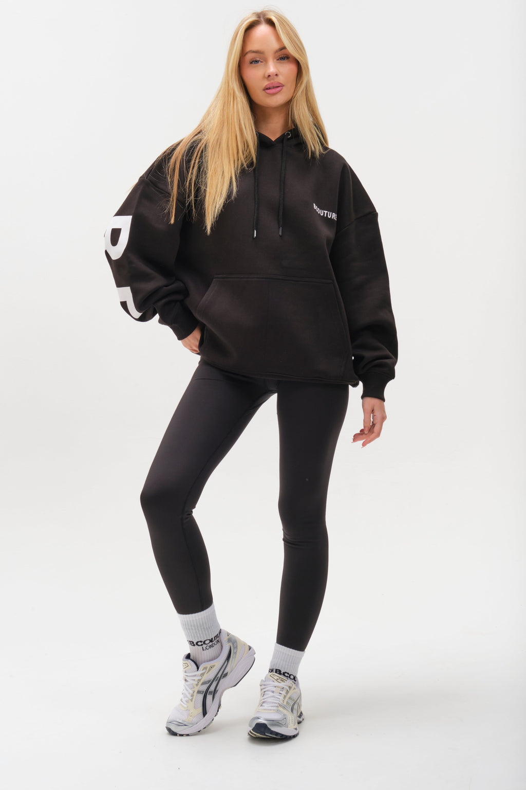 VXN Leggings & Hoodie Set - Black