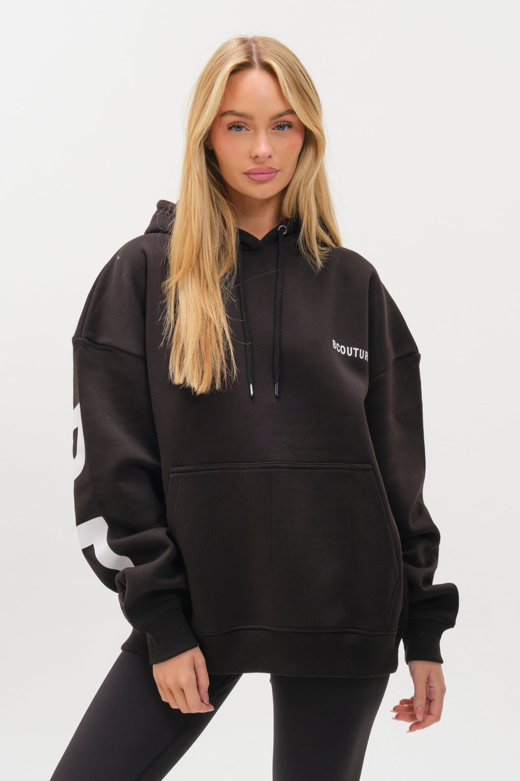 VXN Leggings & Hoodie Set - Black