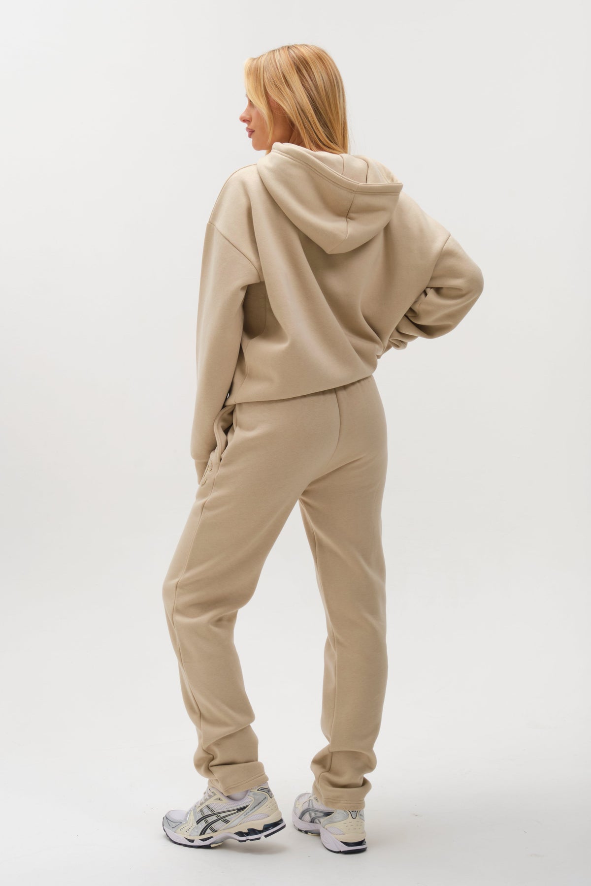 Etty Fleece Tracksuit - Stone