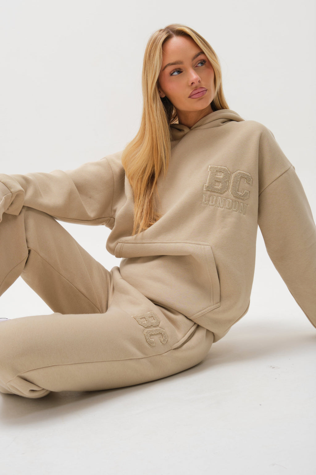 Etty Fleece Tracksuit - Stone