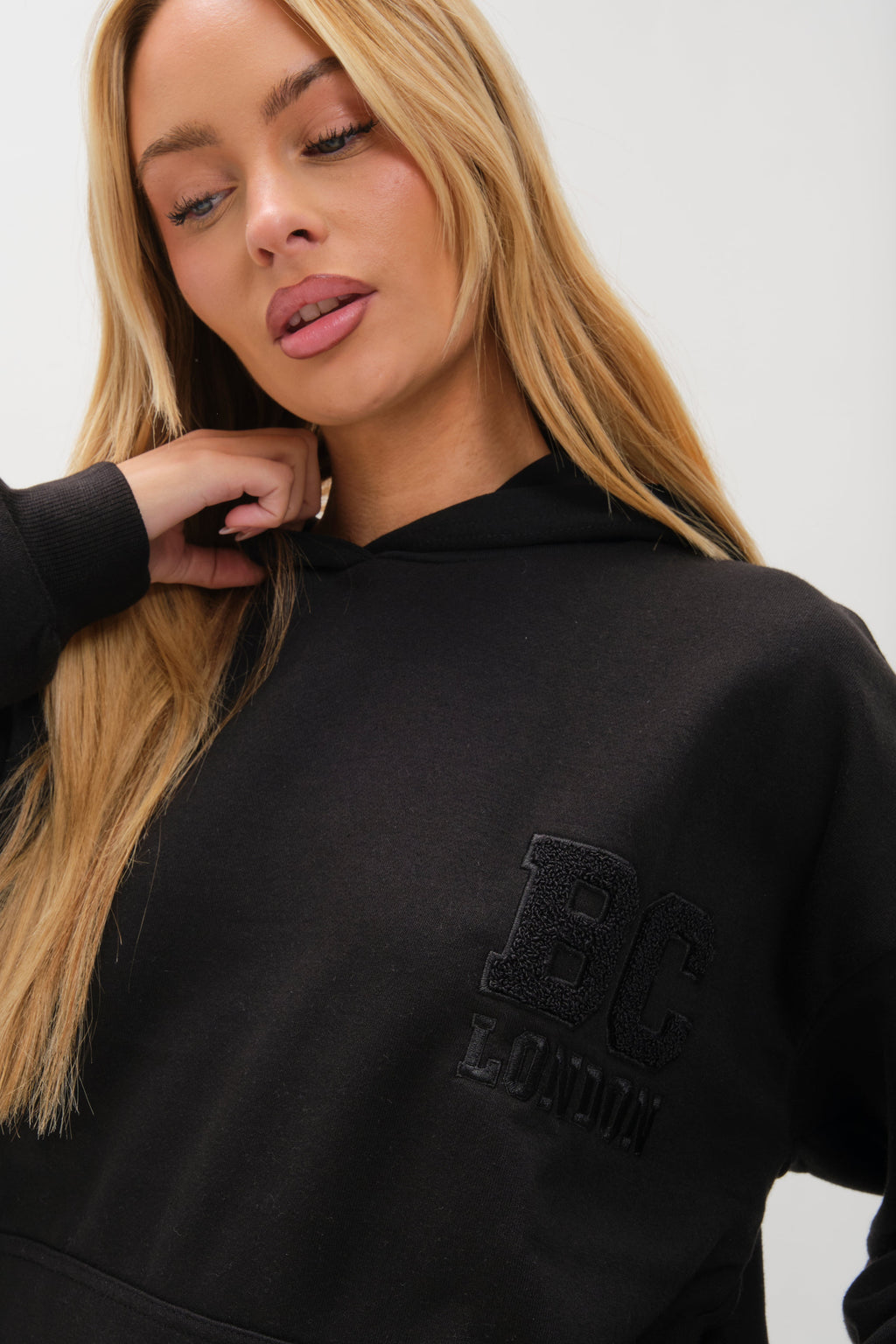 Etty Fleece Tracksuit - Black