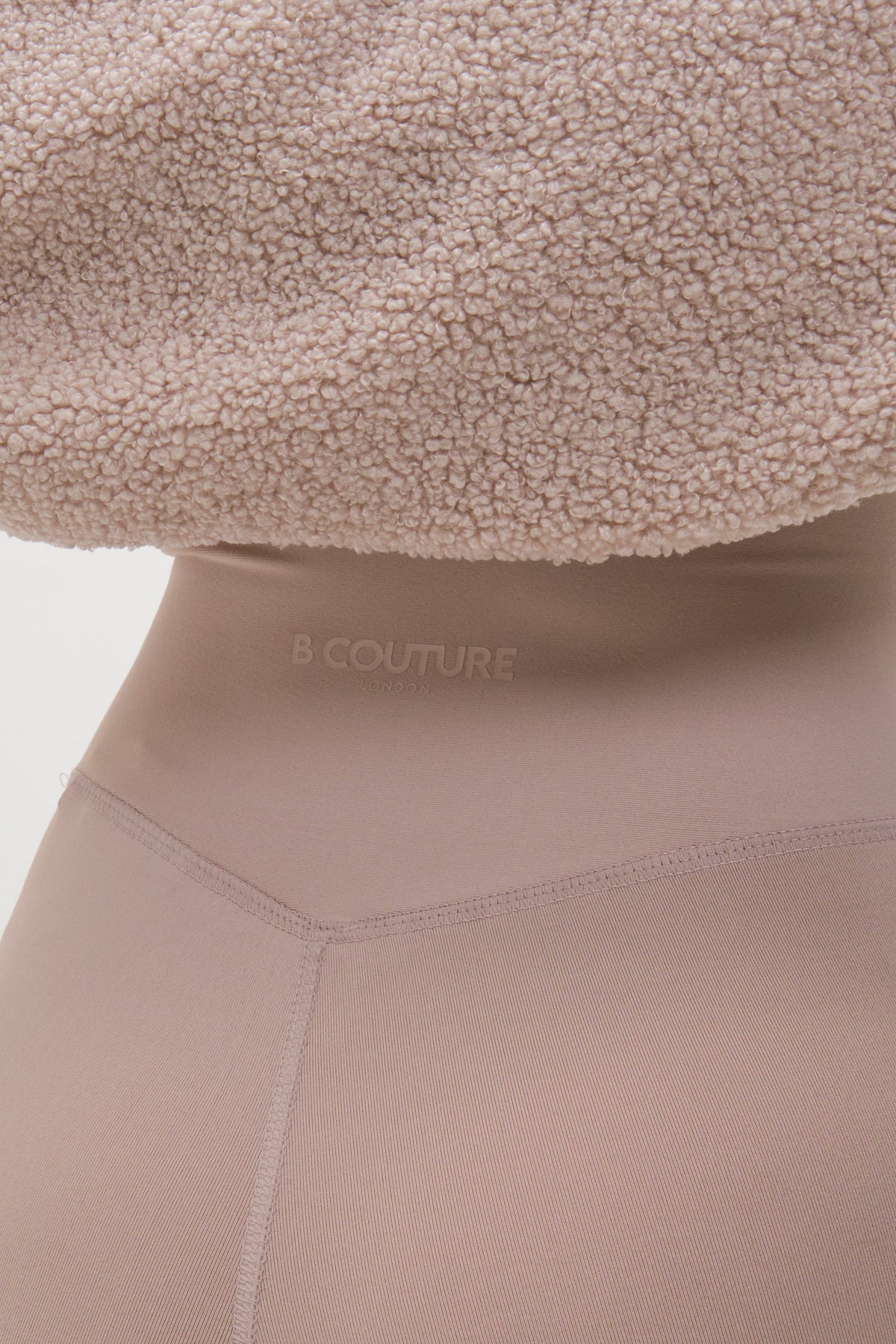 Belmore Borg Jumper & Leggings Set - Stone