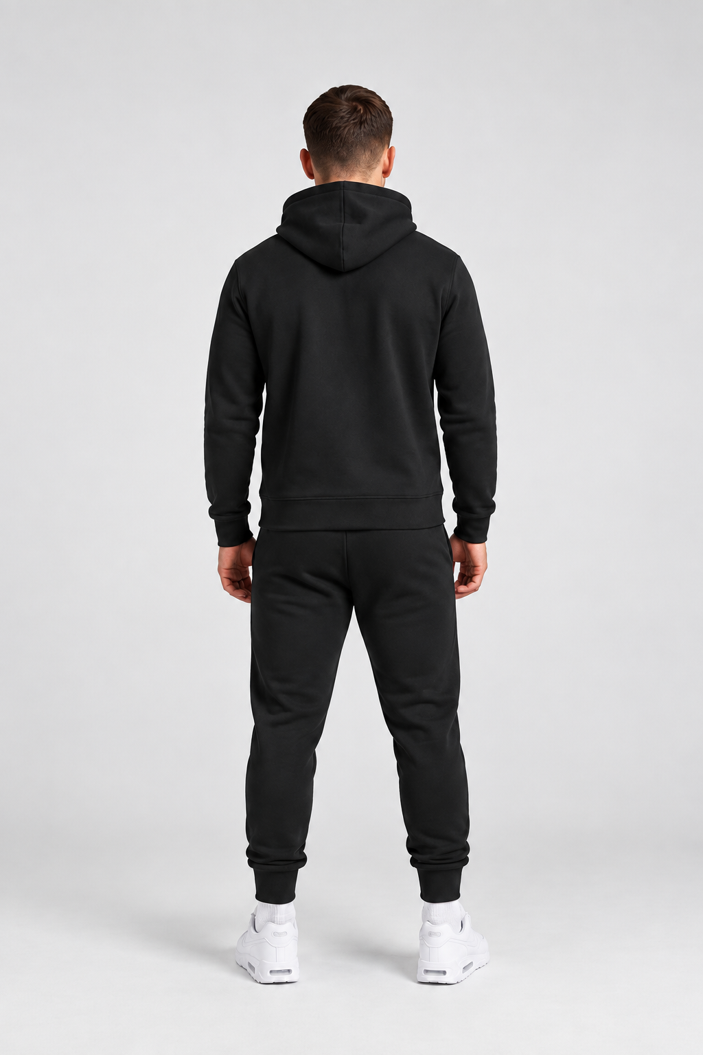 Core Fleece Tracksuit - Black