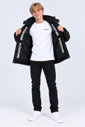 Earlham Boys Puffer Jacket - Black