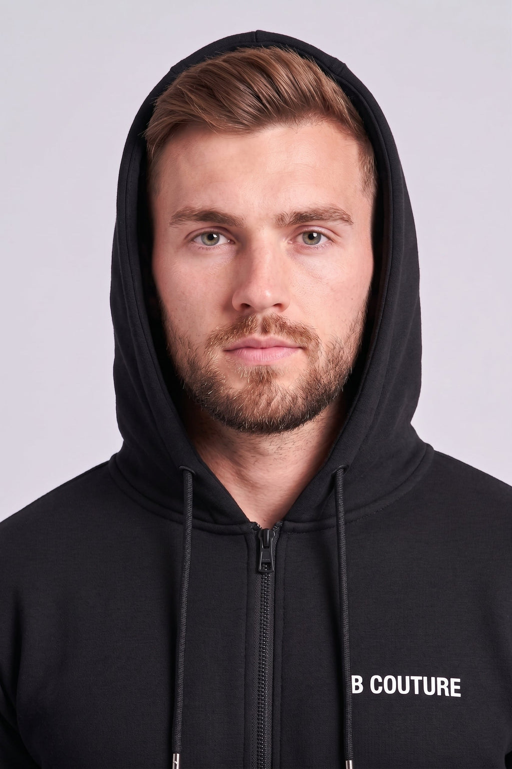 Core Zip Fleece Tracksuit - Black