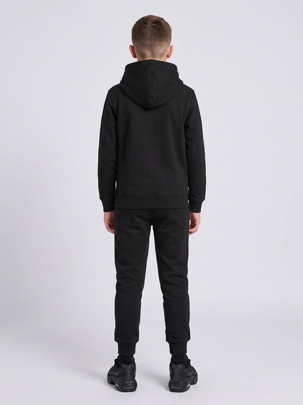 Core Boys Fleece Tracksuit - Black
