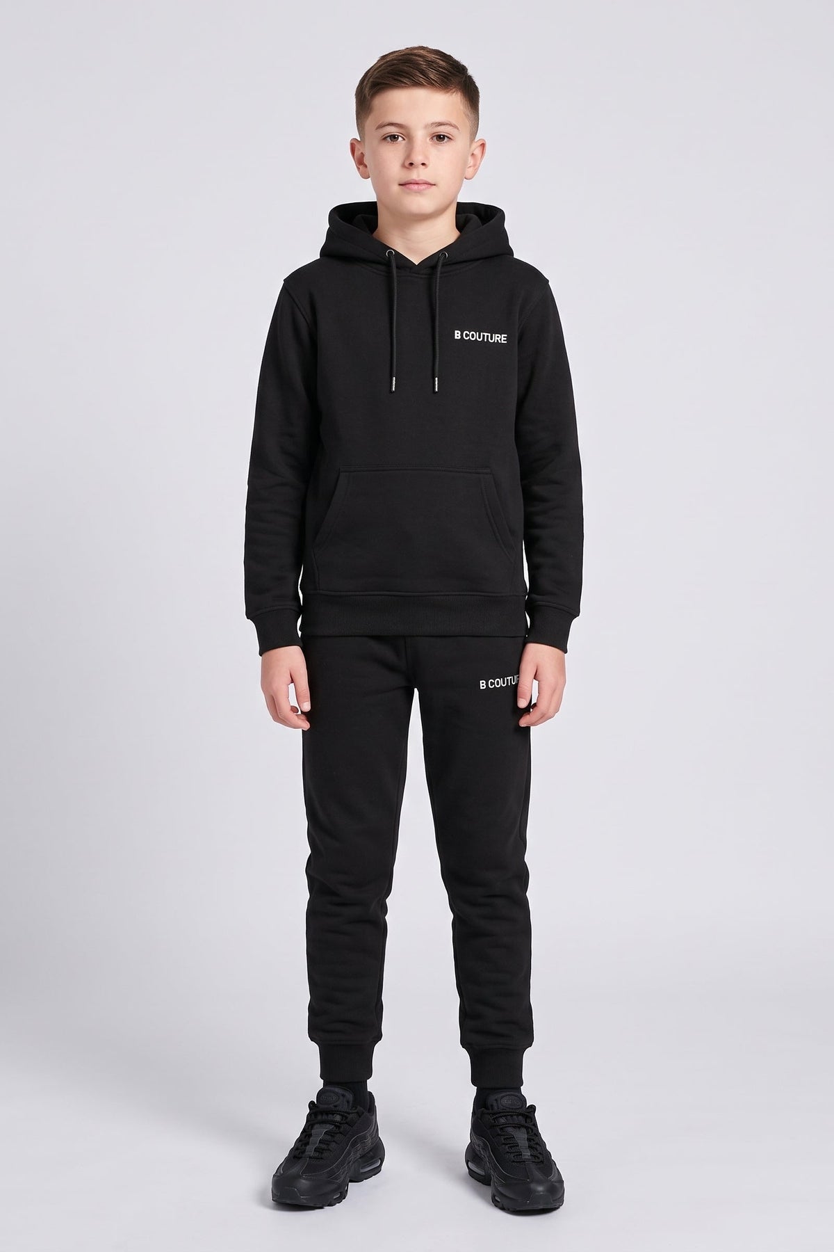 Core Boys Fleece Tracksuit - Black