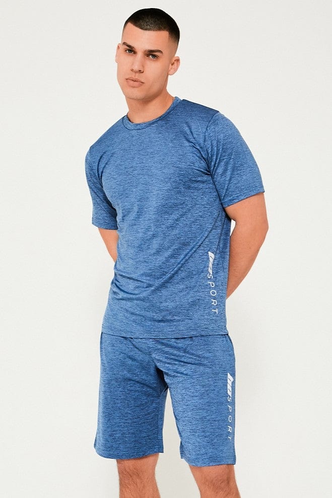 Hopton Men's Activewear Set - Blue