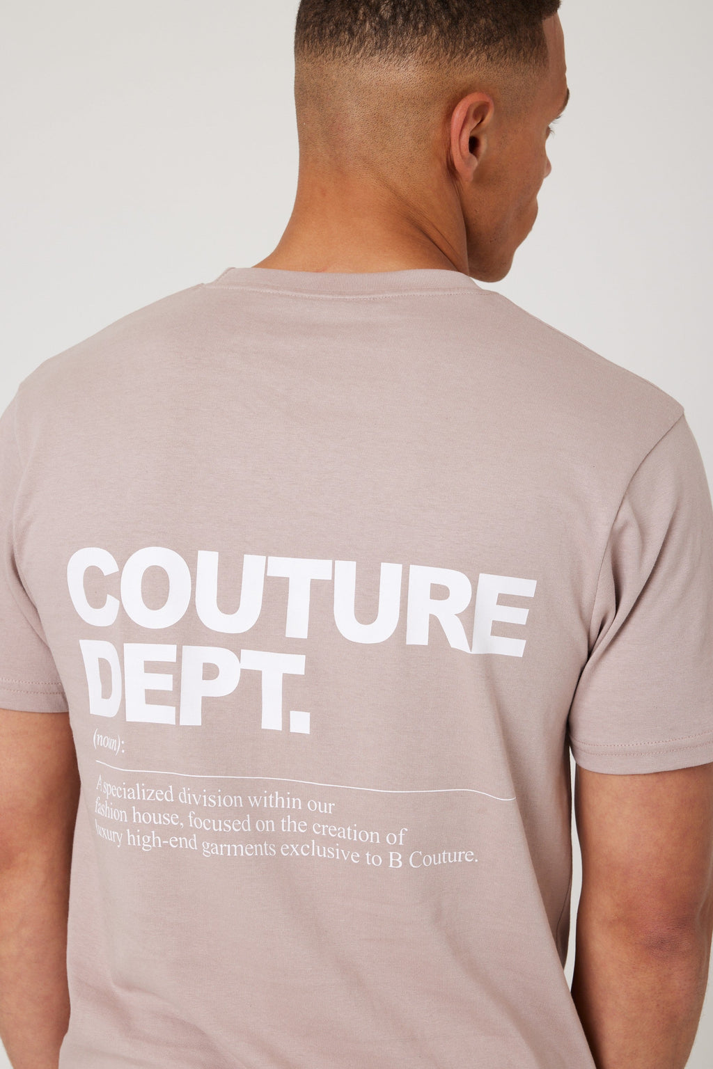 Haydon Walk Regular Fit Cotton T-Shirt - Beige