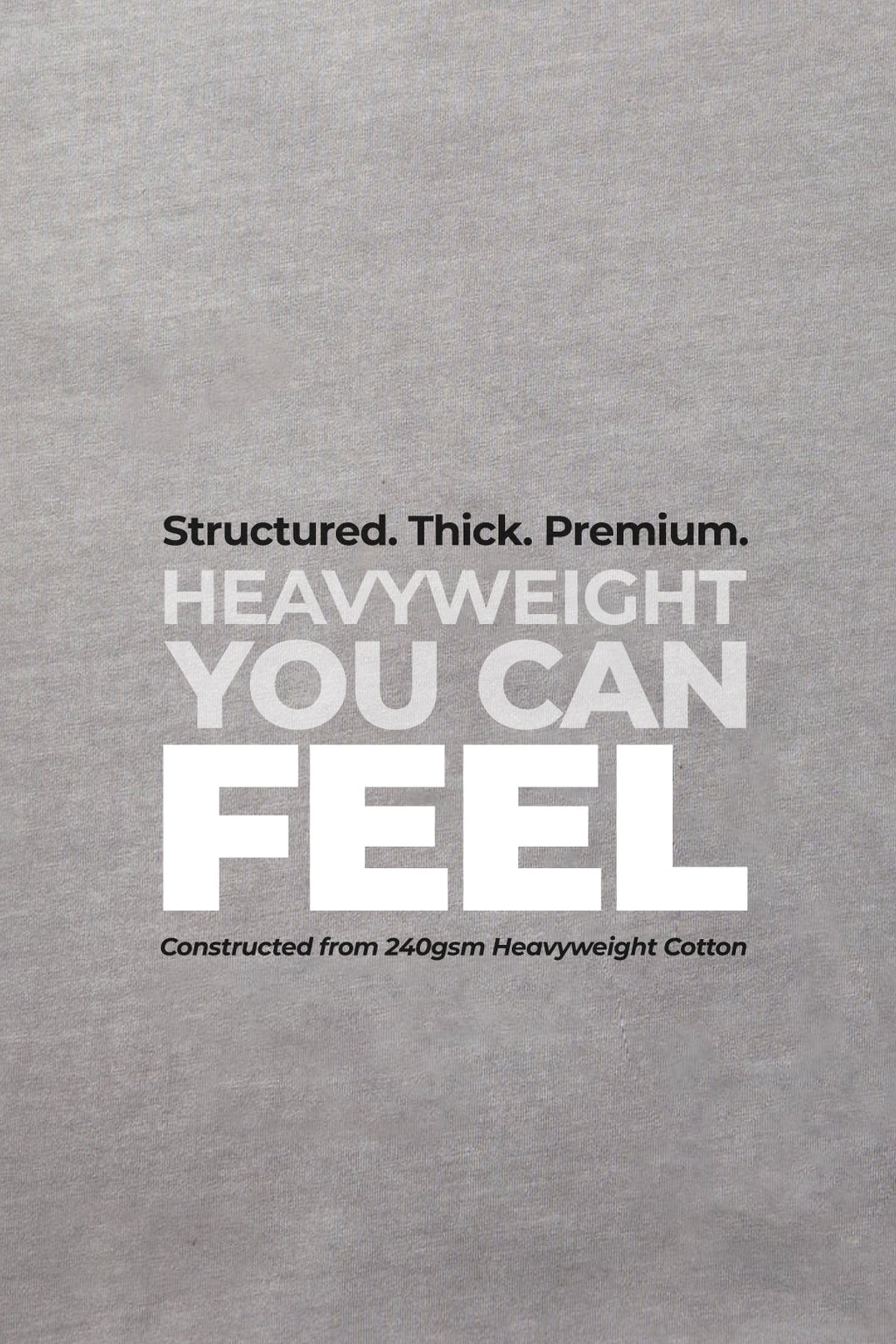 Heavyweight Oversized Couture Dept T-Shirt - Grey